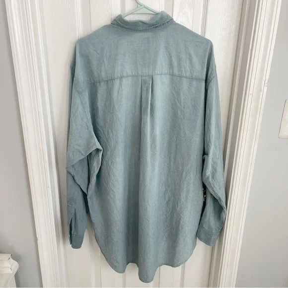 Abercrombie & Fitch The Big Shirt Country Clothes Button Down Shirt Vintage - Picture 5 of 5